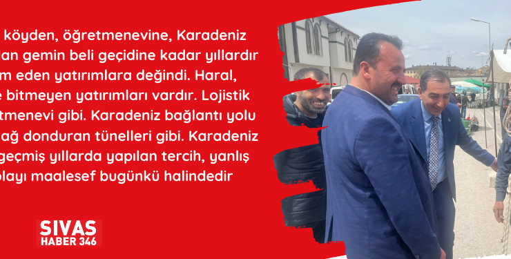 Haral, Yarım Kalan Yatırımlar Hakkında Konuştu