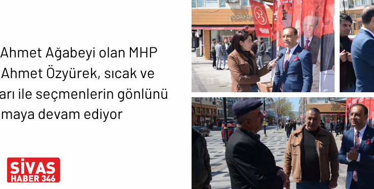 Sivas’ın Ahmet Ağabeyi Her Zaman Sahada