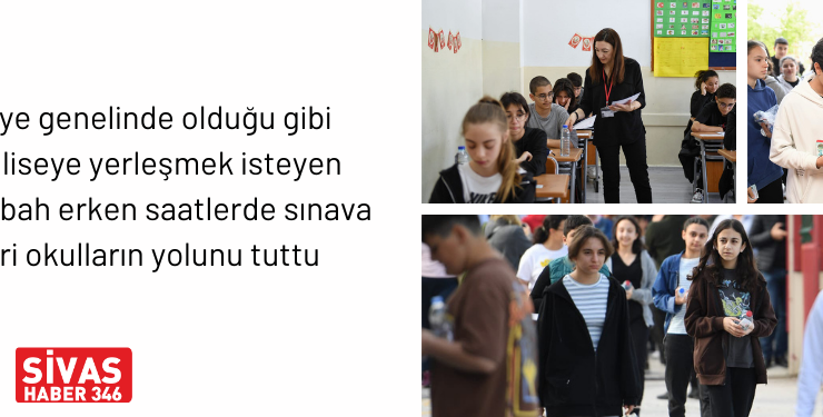 Öğrenciler Liseye Yerleşmek İçin Ter Döktü
