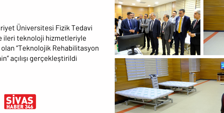 “Teknolojik Rehabilitasyon Ünitesinin” Açılışı Yapıldı