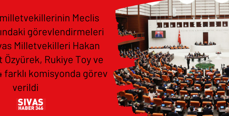 Vekillerin Komisyonları Belli Oldu