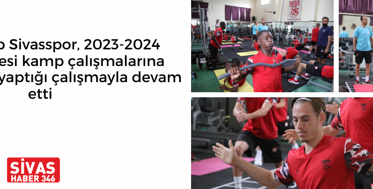 Demir Grup Sivasspor Güç Depoluyor
