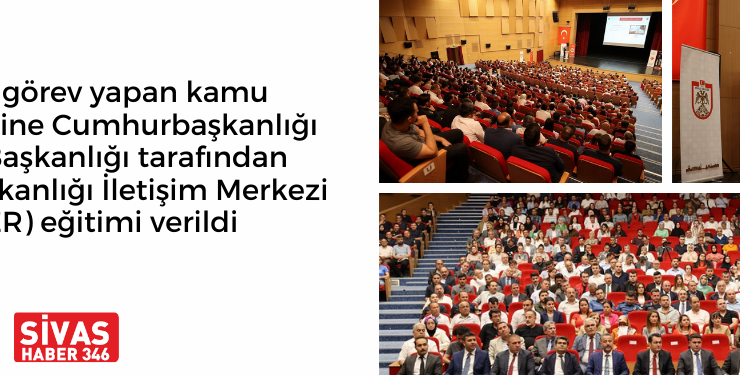 Kamu Görevlilerine CİMER Eğitimi Verildi