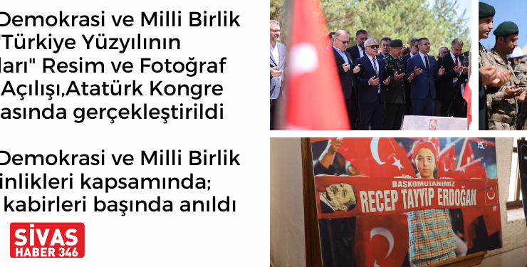 Şehitler Anıldı, Türkiye Yüzyılının Kahramanları Resim ve Fotoğraf Sergisi Açıldı
