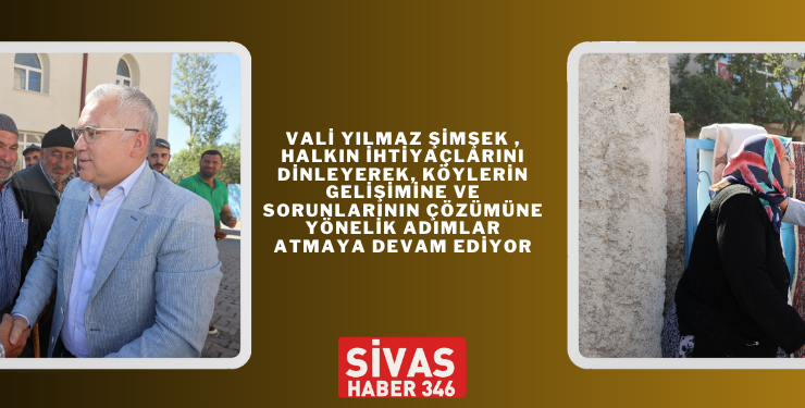 Köyleri Tek Tek Gezerek Vatandaşları Dinliyor 