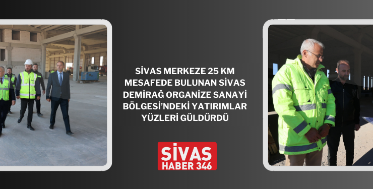 Demirağ OSB’de  Bacalar Tütmeye Başladı