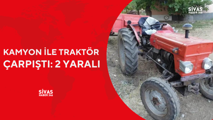 Sivas’ta Trafik Kazası