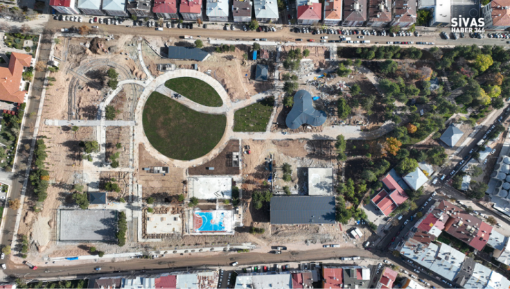 Sivas’ta Yeni Millet Bahçesi Çalışmaları Hızla İlerliyor