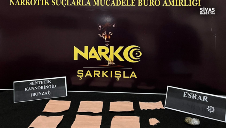 Sivas’ta Uyuşturucu Operasyonu: 6 Tutuklama