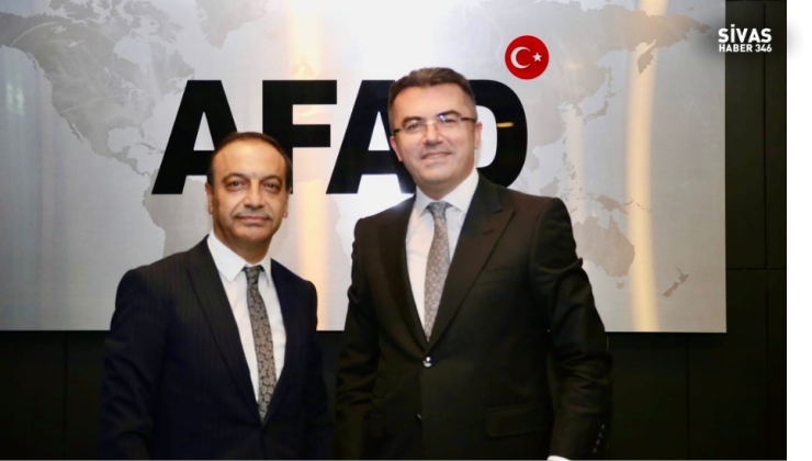 Sivas Milletvekili Ahmet Özyürek, AFAD Başkanı ile İstişarede Bulundu