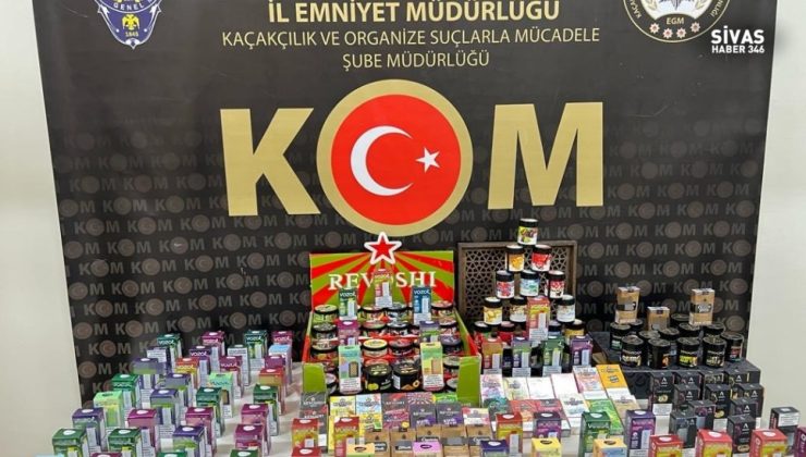Sivas’ta Sahte Alkol Operasyonu: 3 Şüpheli Yakalandı