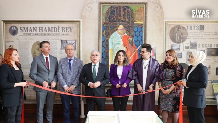 Osman Hamdi Bey Anısına Açılan Sergi, Sivas’ta Sanat Tutkunlarını Buluşturdu