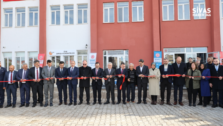 Şarkışla Uygulamalı Bilimler Yüksekokulu Binası Açıldı