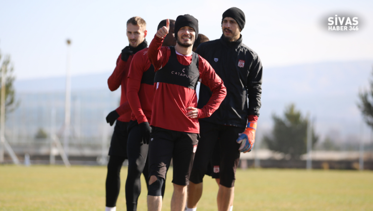 Sivasspor, Rams Başakşehir Maçı Hazırlıklarını Sürdürdü