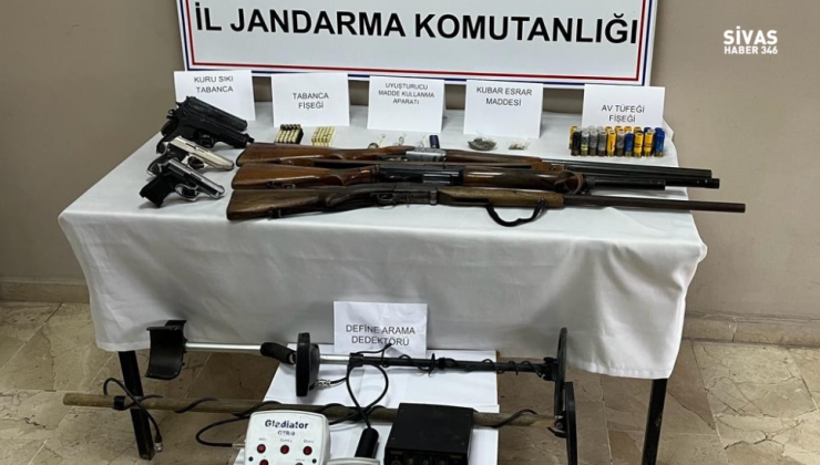 Sivas’ta Uyuşturucu Operasyonunda 3 Şüpheli Tutuklandı