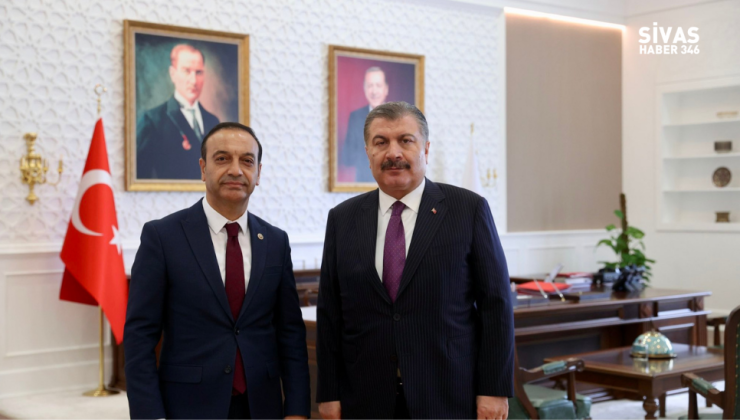 Özyürek Fahrettin Koca’ya Sağlık İhtiyaçlarını İletti