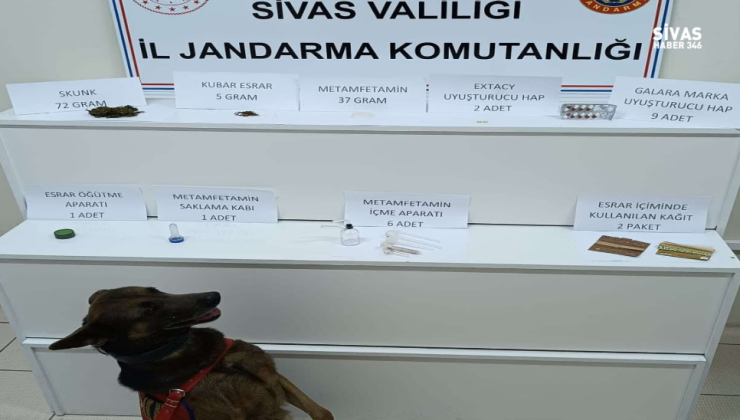 Sivas’ta TIR’da Uyuşturucu Ele Geçirildi