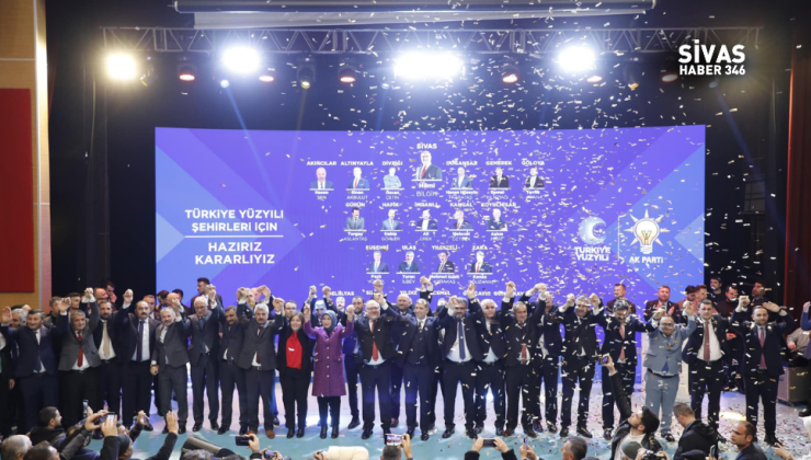 Sivas’ta AK Parti Heyecan Dolu Aday Tanıtım Programı