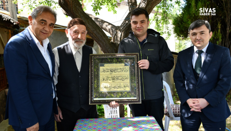 Gürün’de Minber Ustasına Ziyaret