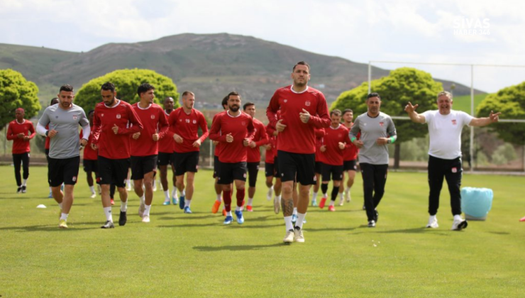 Sivasspor’da Rams Başakşehir Maçı Öncesi Son Antrenman