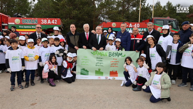 Sivas’ta Eş Zamanlı ‘Orman Benim’ Dedi