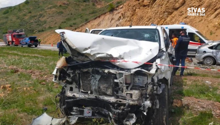 Sivas’ta Trafik Kazası: 2 Ölü, 2 Yaralı!