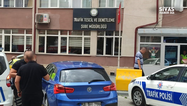 Sivas’ta Drift Atan Sürücüye Ağır Ceza!