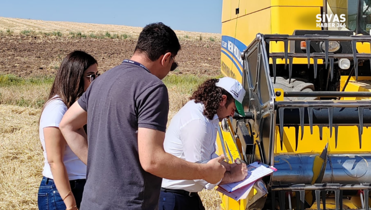 Sivas’ta Hasat Kayıplarını Önlemek İçin Bilgilendirmeler Yapıldı