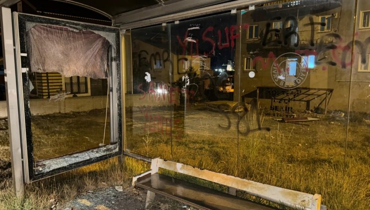 Otobüs Duraklarına Zarar Verenler Yakalandı