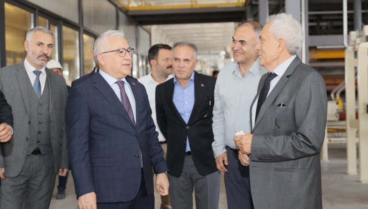 Vali Şimşek, OSB’yi Ziyaret Etti