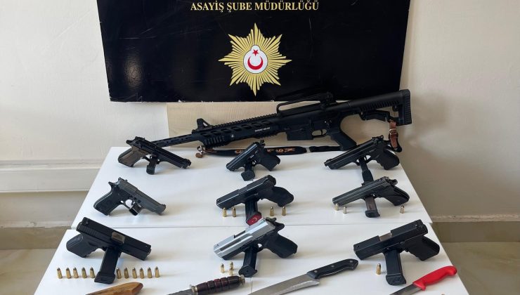 Sivas Emniyeti’nden Suç Unsurlarına Geçit Yok: Çok Sayıda Silah Yakalandı