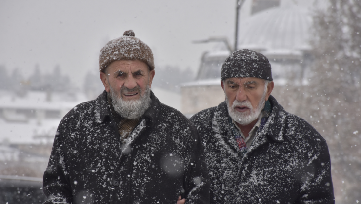 Sivas’ta kar yağışı