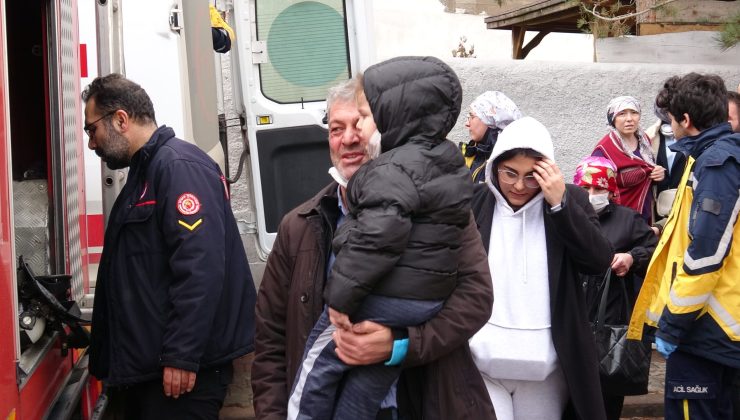 Sivas’ta Yangın Panik Yarattı, 6 Kişi Dumandan Etkilendi