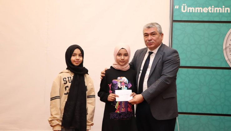 İl Müftüsü Altunkaya’dan “Cennet Çiçekleri”ne Ödül