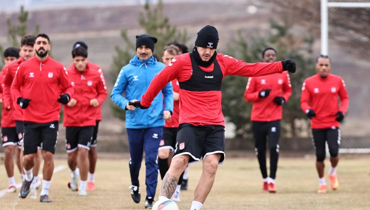 Sivasspor, Trabzonspor maçı hazırlıklarını sürdürdü