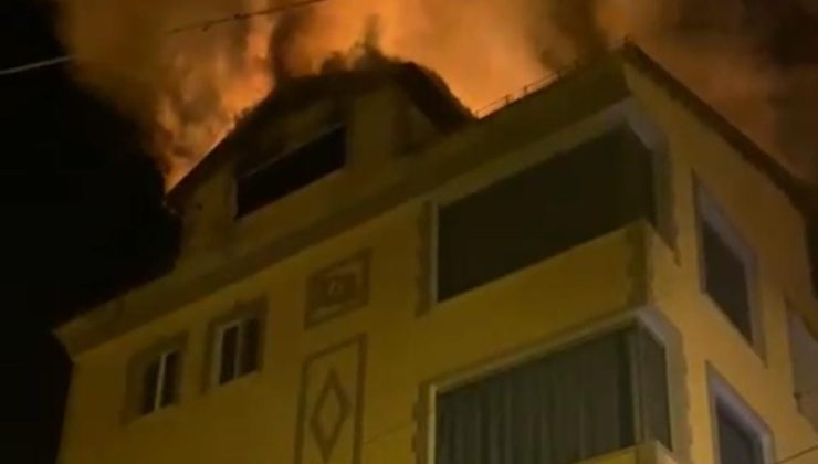 Sivas’ta 4 Katlı Binada Yangın Çıktı