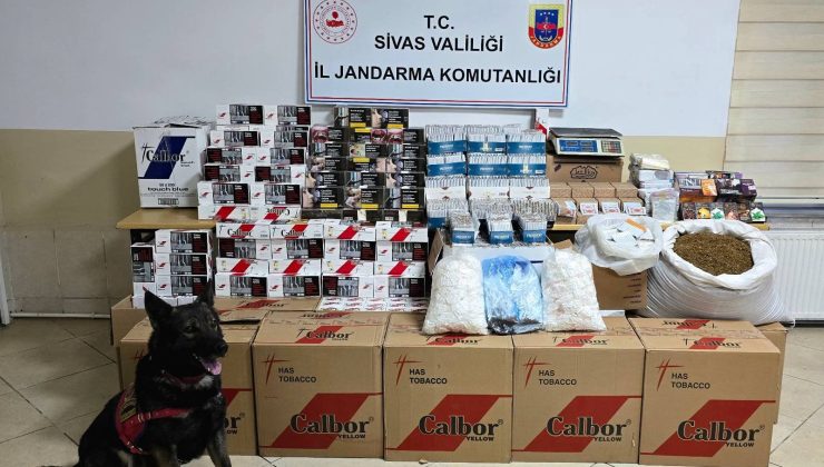 Sivas’ta Jandarma’dan Sigara Kaçakçılığı Operasyonu: 1 Gözaltı