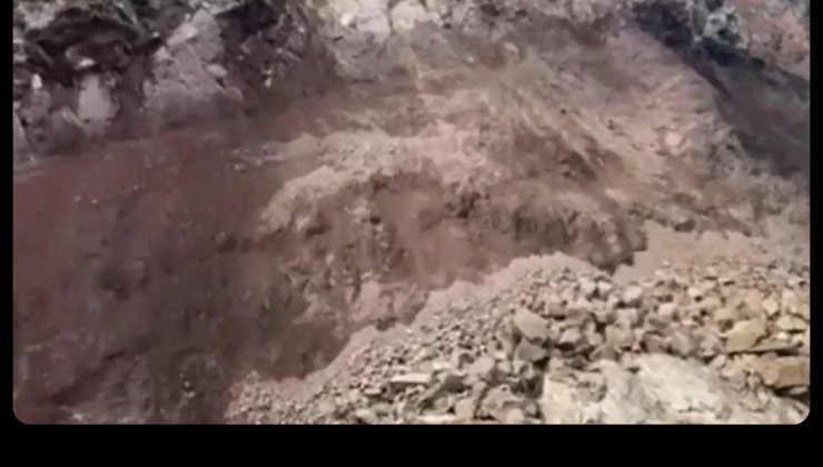 Suşehri’nde Heyelan
