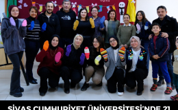 Sivas Cumhuriyet Üniversitesi’nde 21 Mart Down Sendromu Farkındalık Günü Etkinliği Düzenlendi