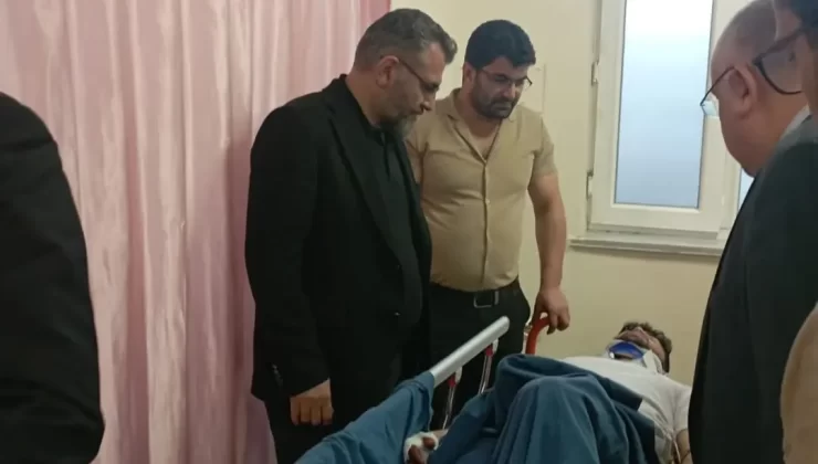 AK Parti Sivas İl Başkanı Tanrıverdi’den Yaralılara Ziyaret