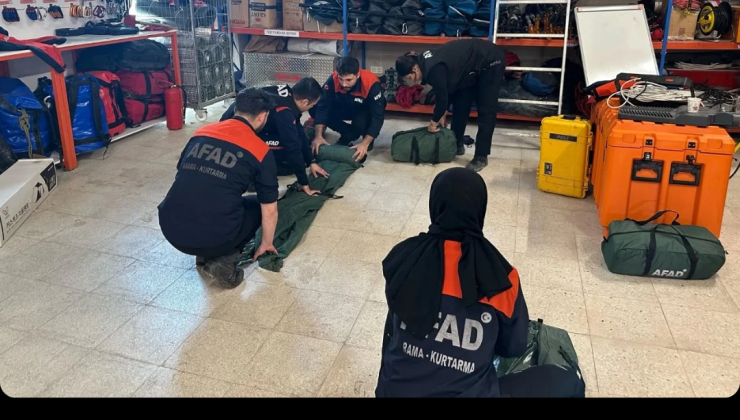 Deprem Sonrası Sivas AFAD Teyakkuzda