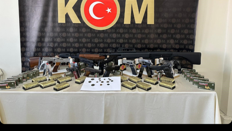 Sivas’ta Yasadışı Silah Operasyonu