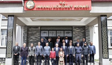 Sivas Valisi Yılmaz Şimşek’ten İmranlı Ziyareti