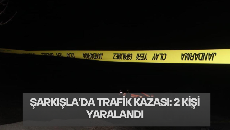 Şarkışla’da Trafik Kazası: 2 Kişi Yaralandı
