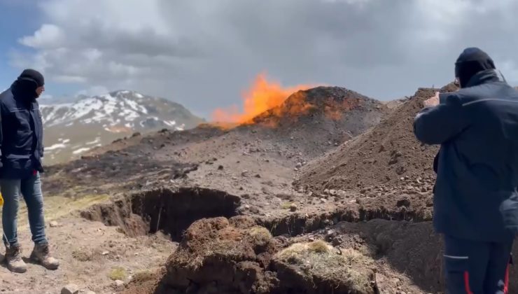 Sivas Koyulhisar’da Doğal Gaz Hattına Yıldırım Düştü