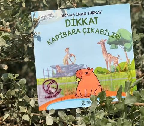 Türkiye’nin İlk Yerli Kapibara Kitabı Raflarda: “Dikkat Kapibara Çıkabilir!”