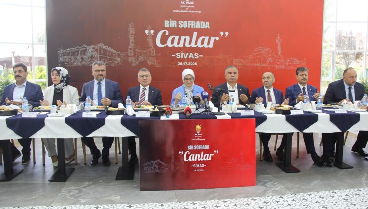 AK Parti’den Sivas’ta ‘Bir Sofrada Canlar’ Buluşması