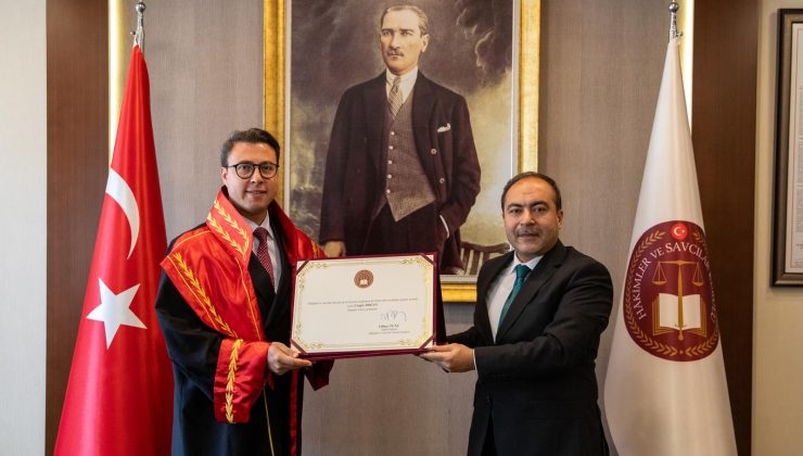 Sivaslı Hakim Cengiz Doğan, Yargıtay Üyeliği Görevine Başladı