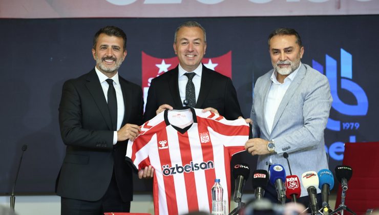 Özbelsan, Sivasspor’un Forma Göğüs Sponsoru Oldu