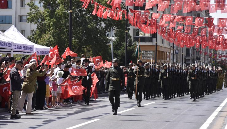 Sivas’ta 30 Ağustos Zafer Bayramı Coşkuyla Kutlandı